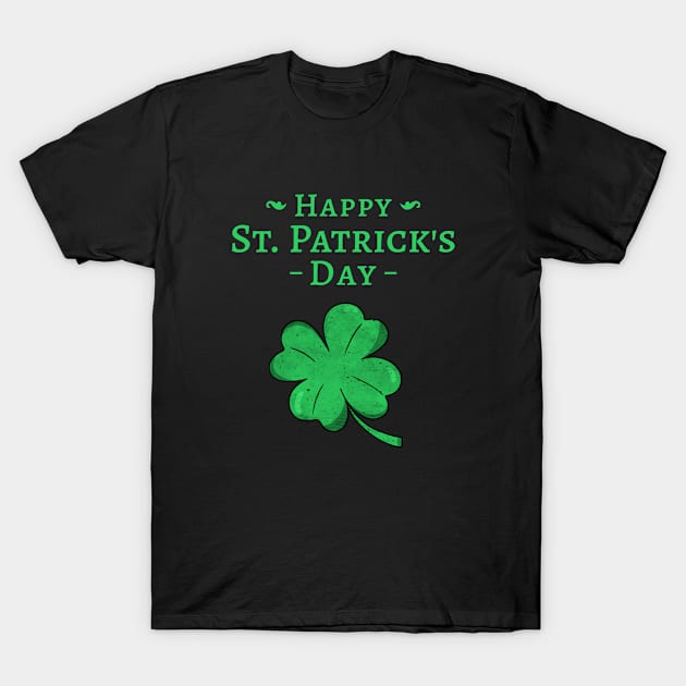 Happy St. Patrick's Day T-Shirt by CANVAZSHOP